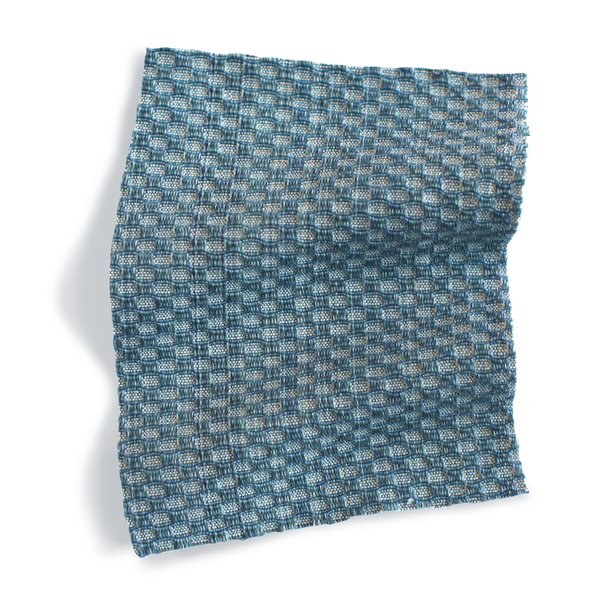 Channels Fabric in Blue