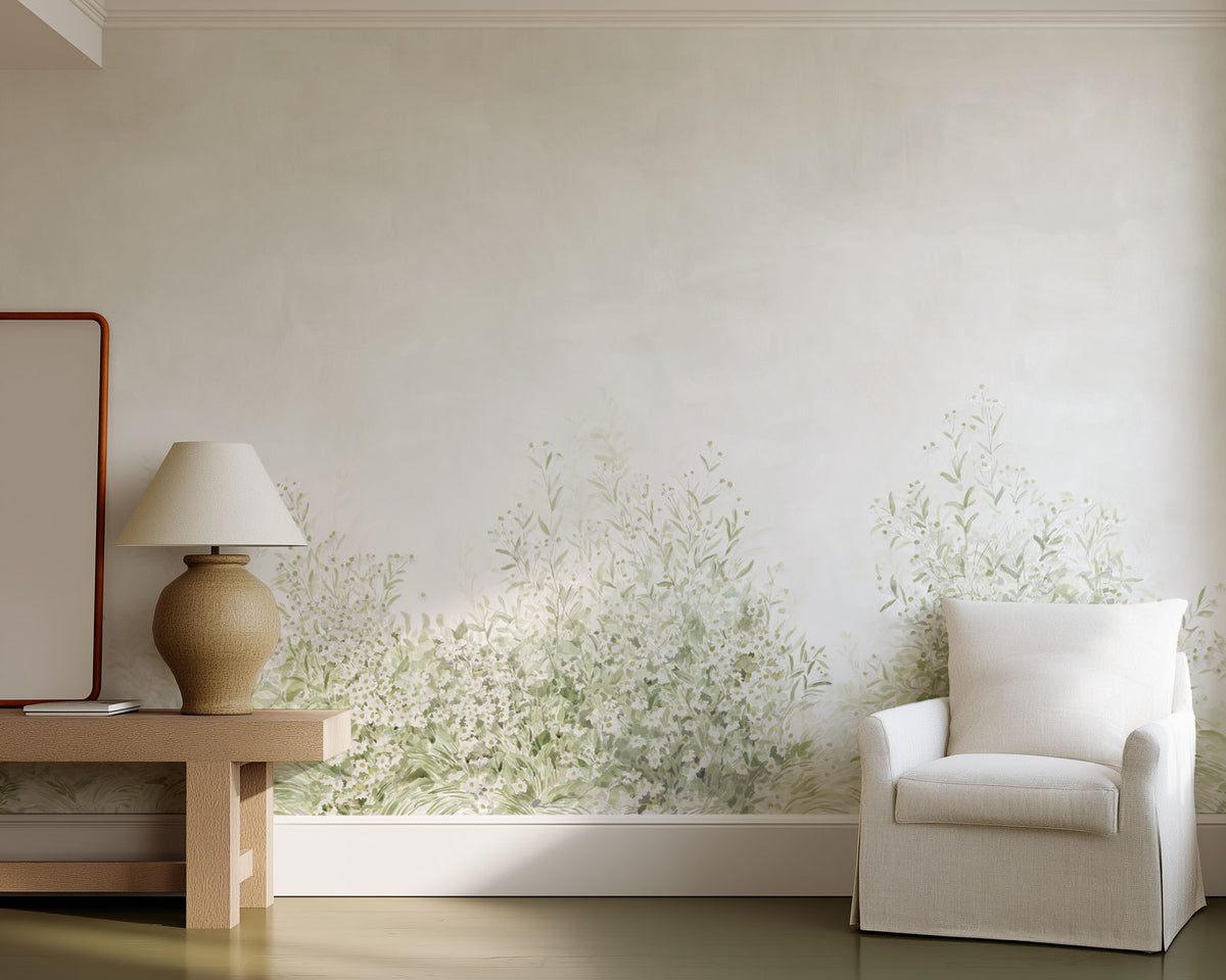 Coneflower Mural in Daisy
