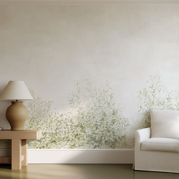 Coneflower Mural in Daisy
