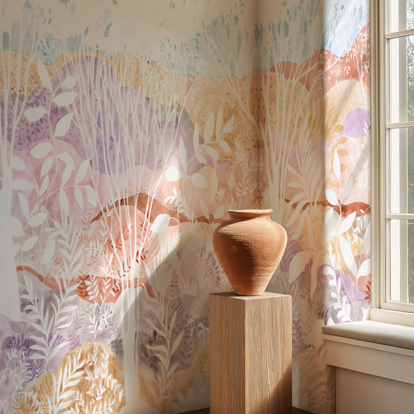 Daydream Landscape Mural in Multi