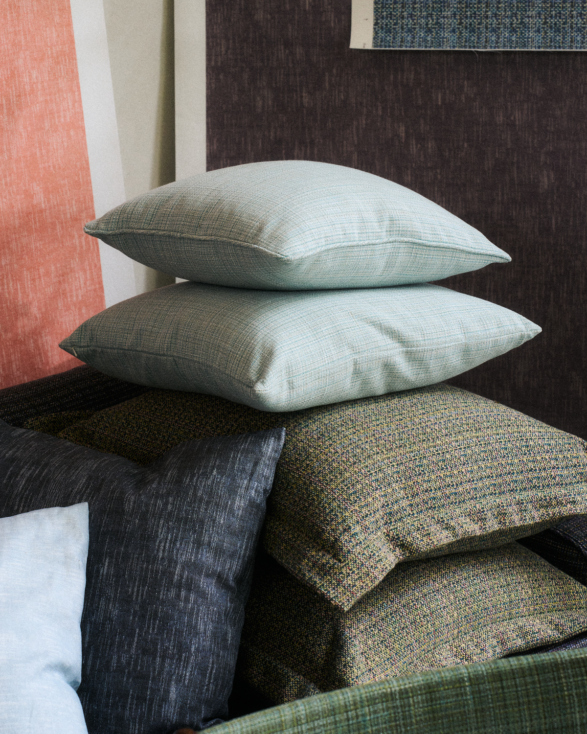 Park Pillow in Breeze Blue