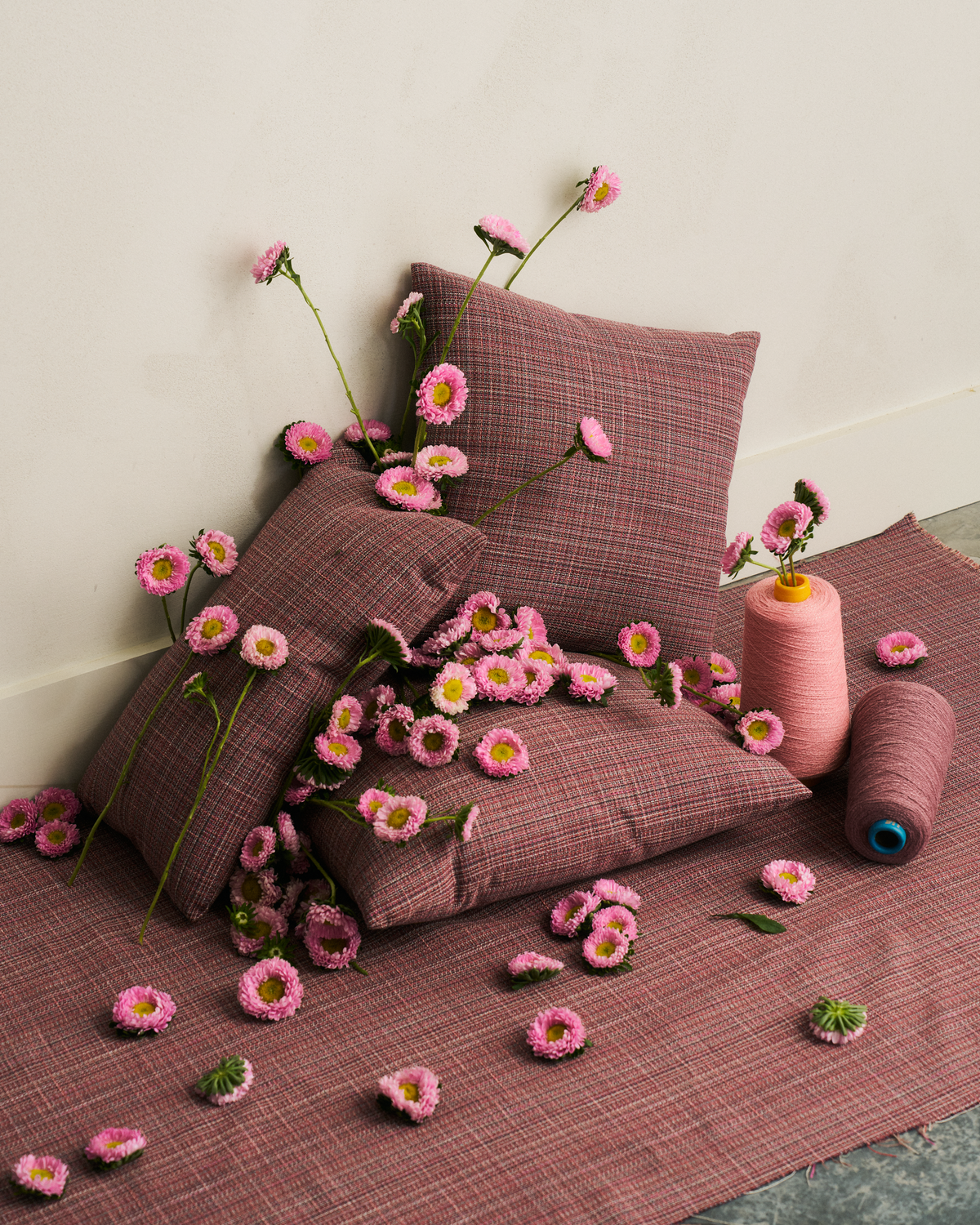Park Fabric in Rosewood