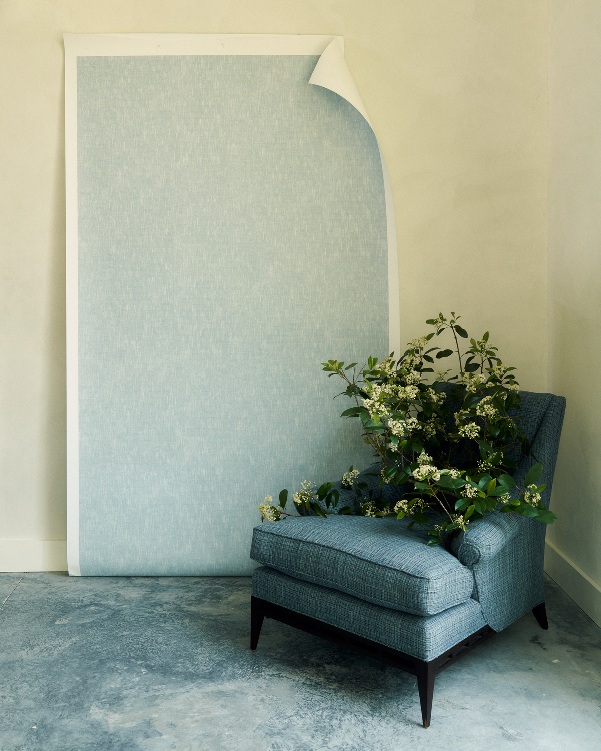 Park Fabric in Sea Blue