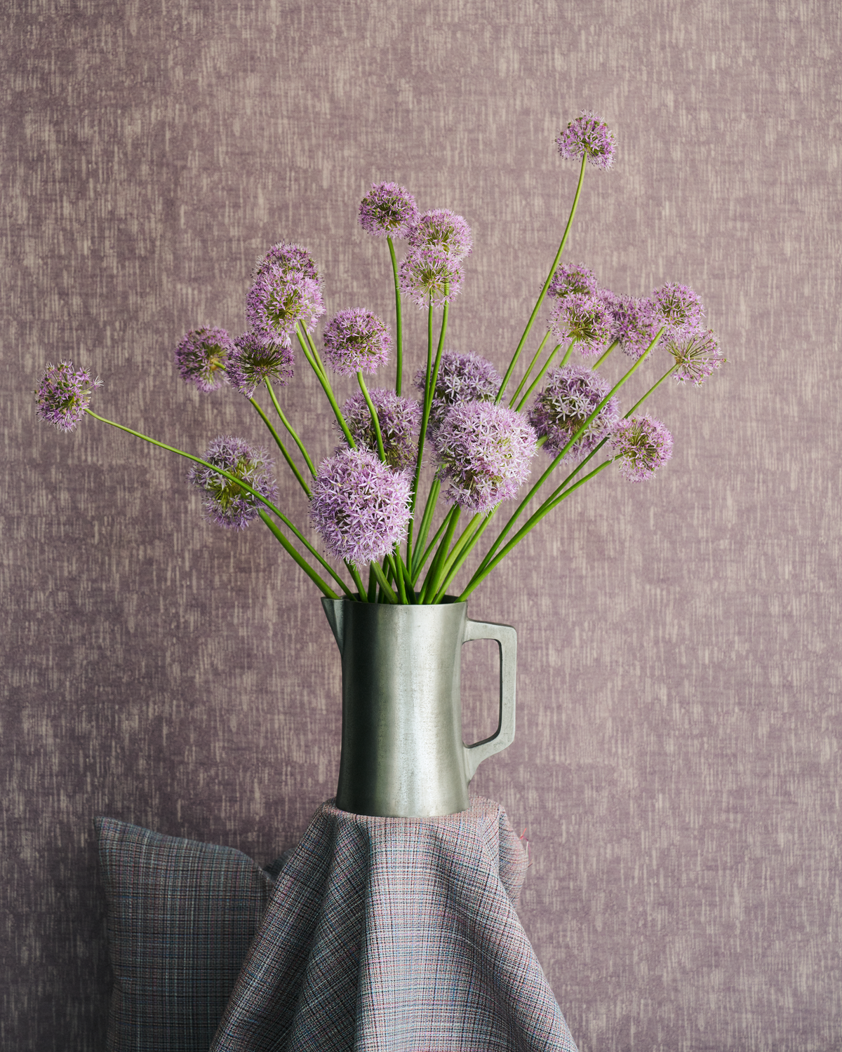 Park Fabric in Allium Purple