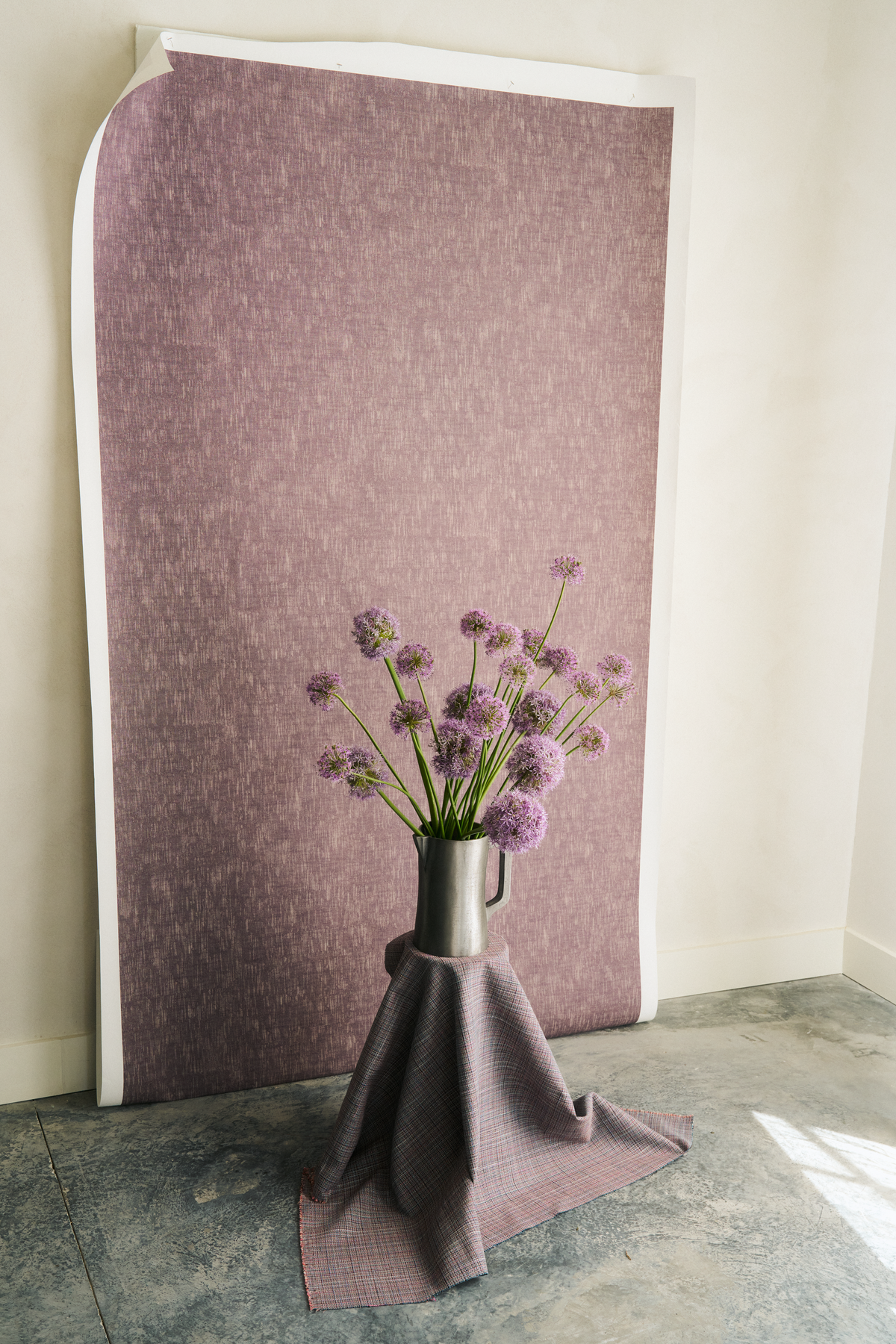 Park Fabric in Allium Purple