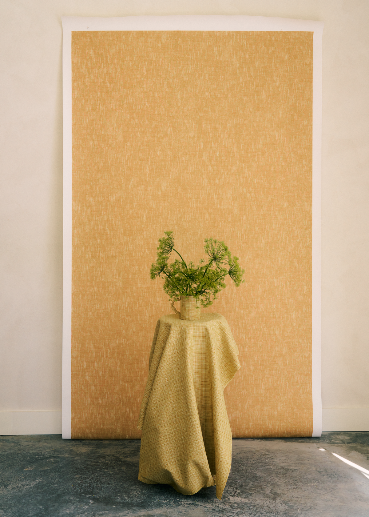 Park Fabric in Pale Goldenrod