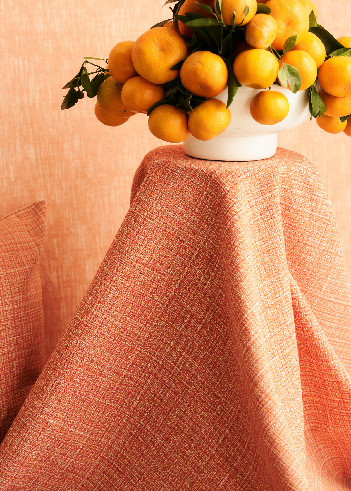 Park Fabric in Deep Coral