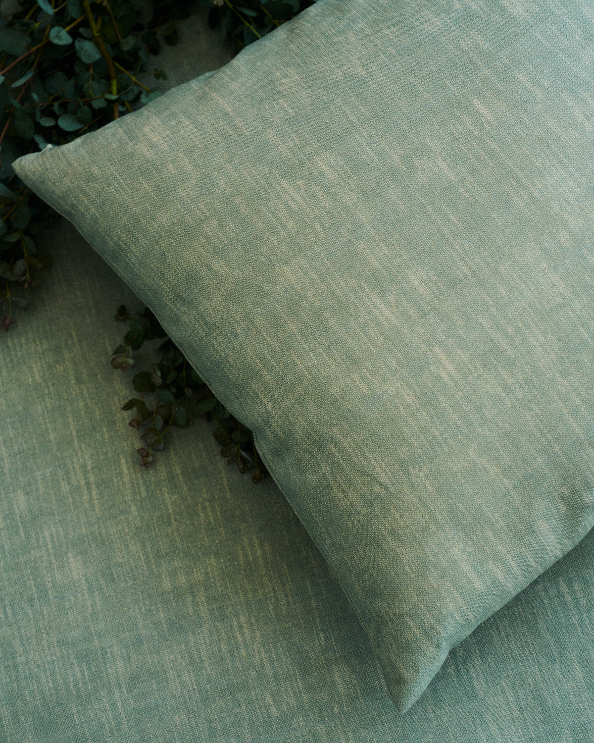 Alder Pillow in Eucalyptus