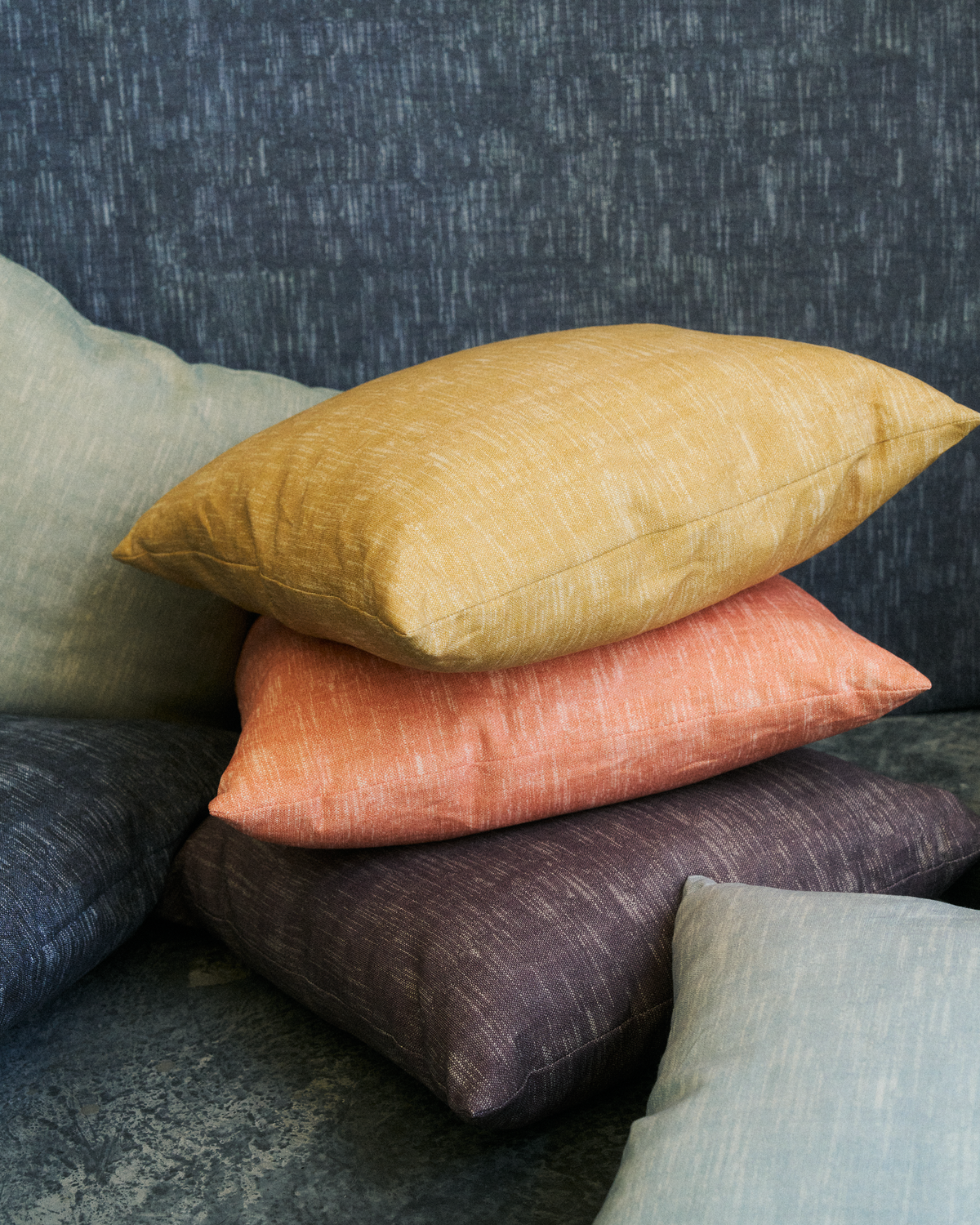 Alder Pillow in Pale Goldenrod