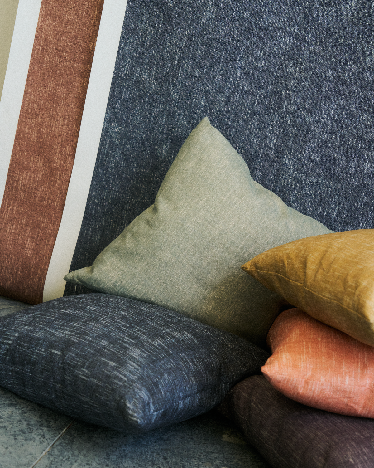 Alder Fabric in Dark Denim