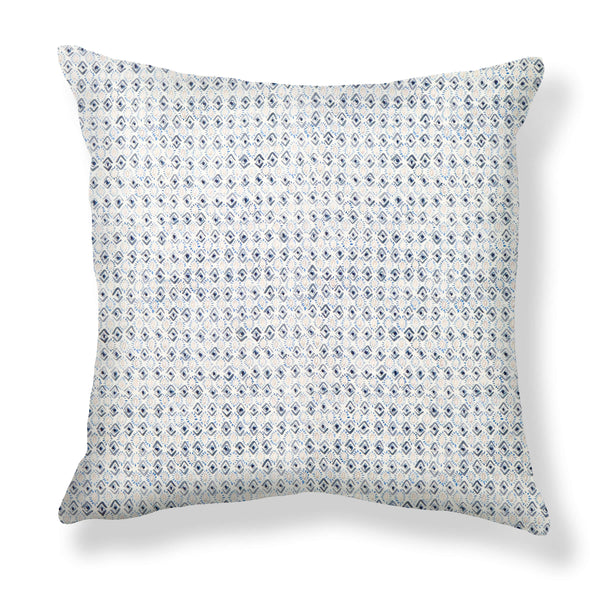 Gems Pillow in Blue/Gray