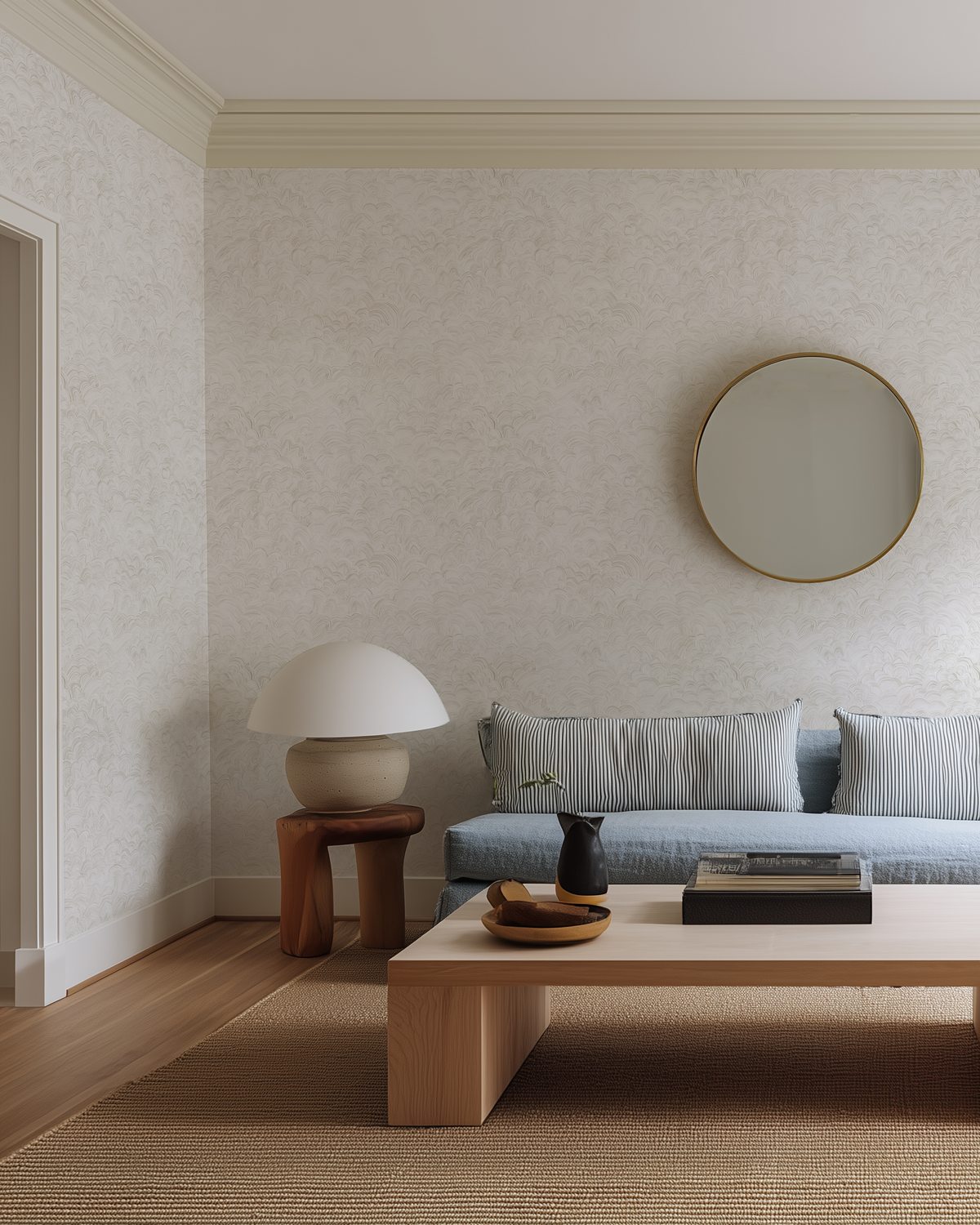 Linear Cloud Wallpaper in Shell