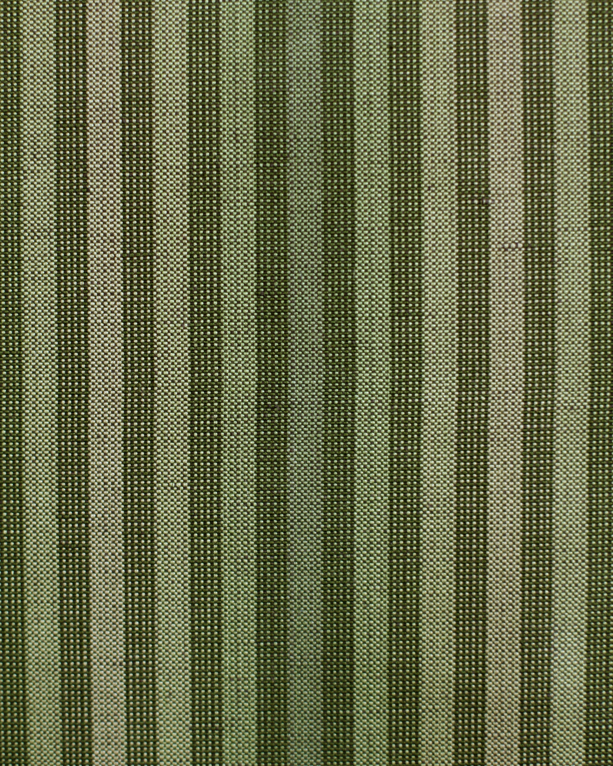 Ombré Stripe Fabric in Dark Green