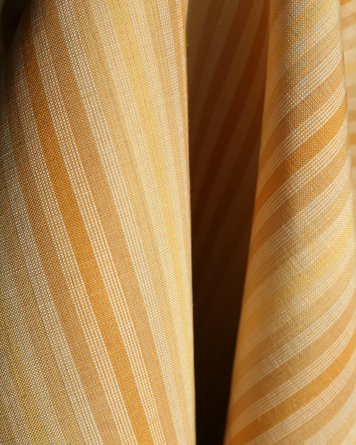 Ombré Stripe Fabric in Yellow