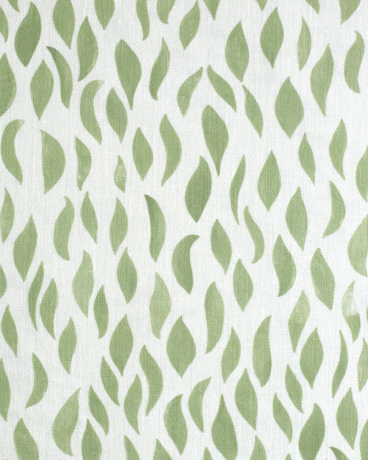 Petals Fabric in Light Green