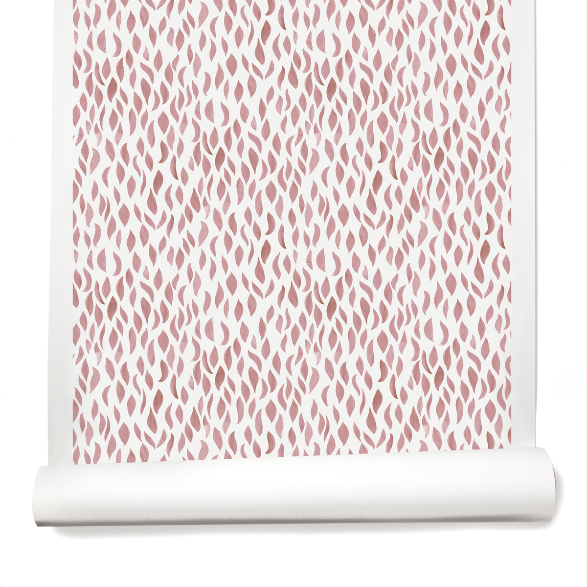 Petals Small Wallpaper in Rose