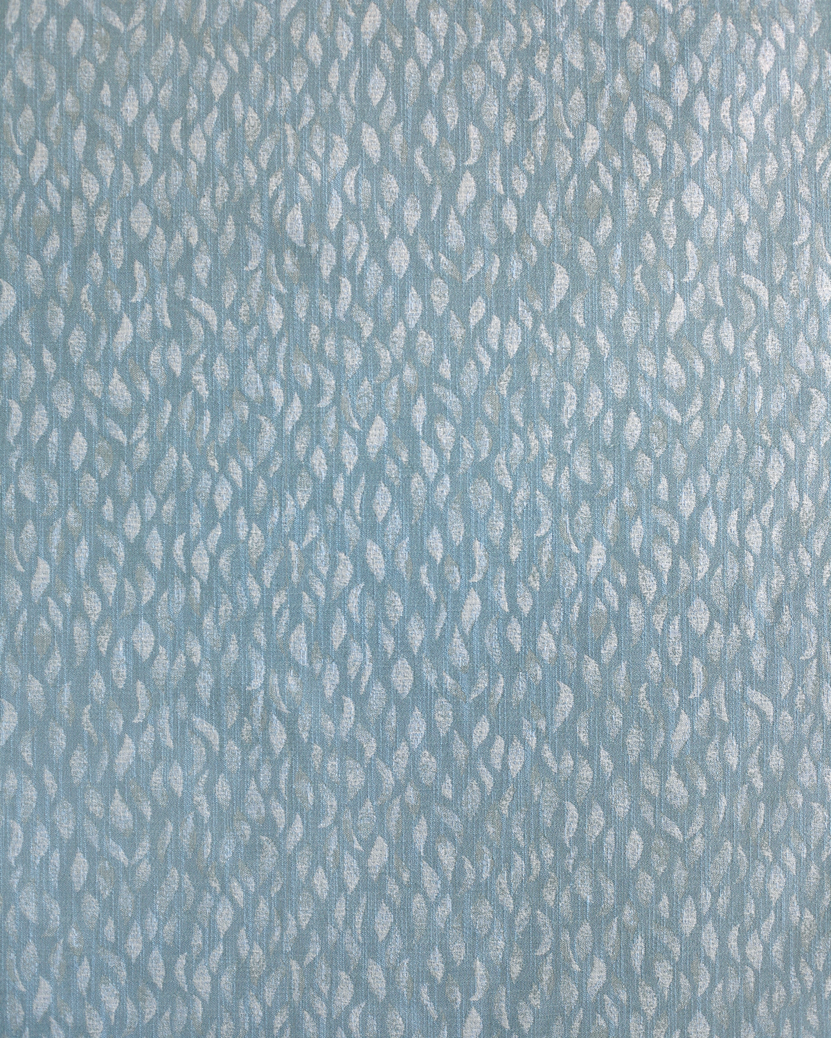 Petals Woven Fabric in Blue