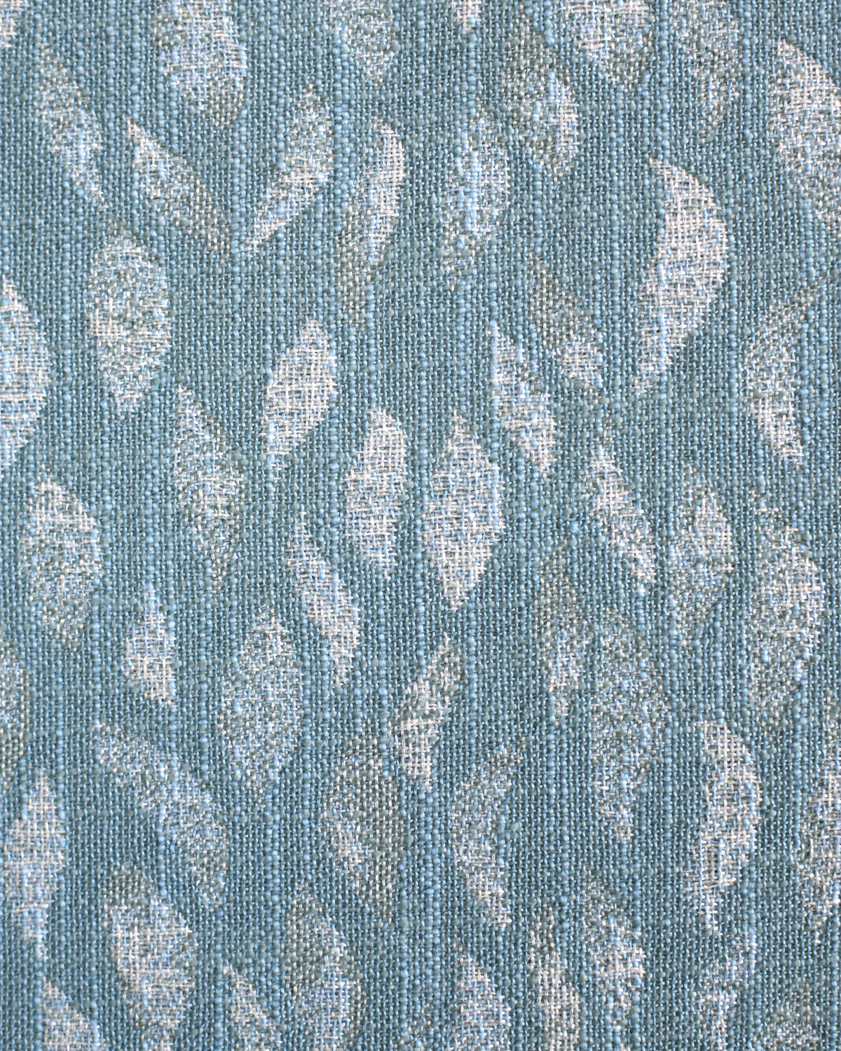 Petals Woven Fabric in Blue