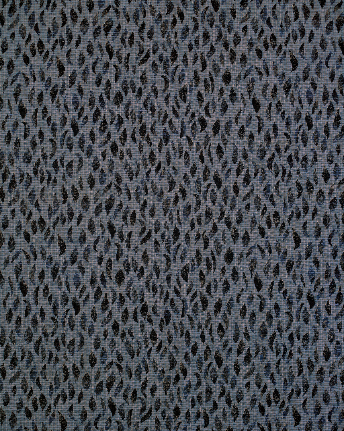 Petals Woven Fabric in Brown-Black