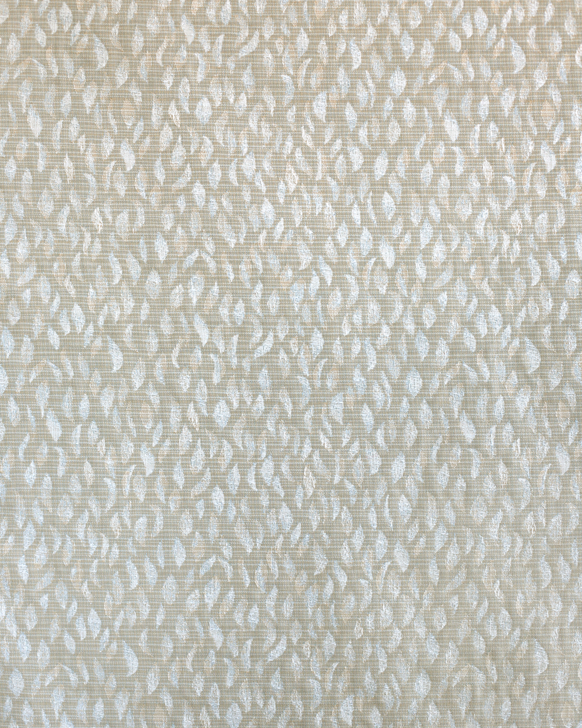 Petals Woven Fabric in Ivory