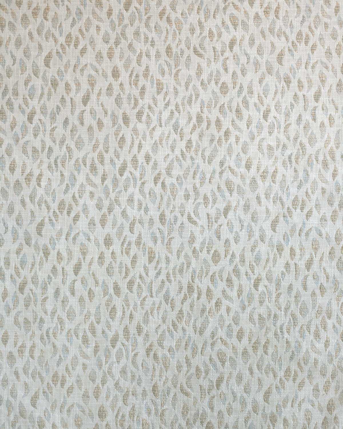 Petals Woven Fabric in Ivory