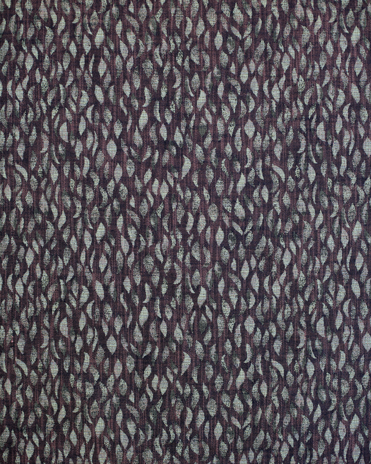 Petals Woven Fabric in Purple
