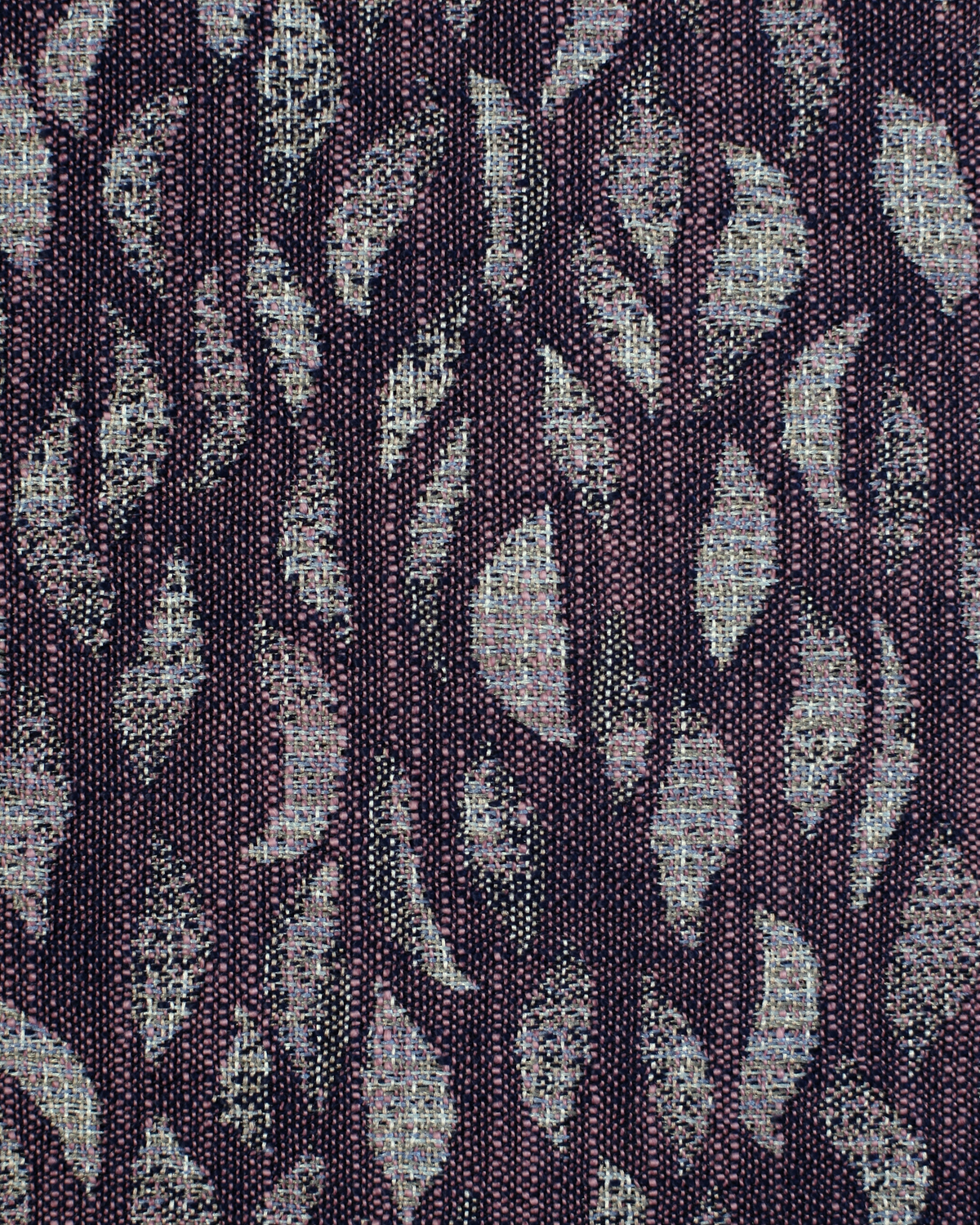 Petals Woven Fabric in Purple