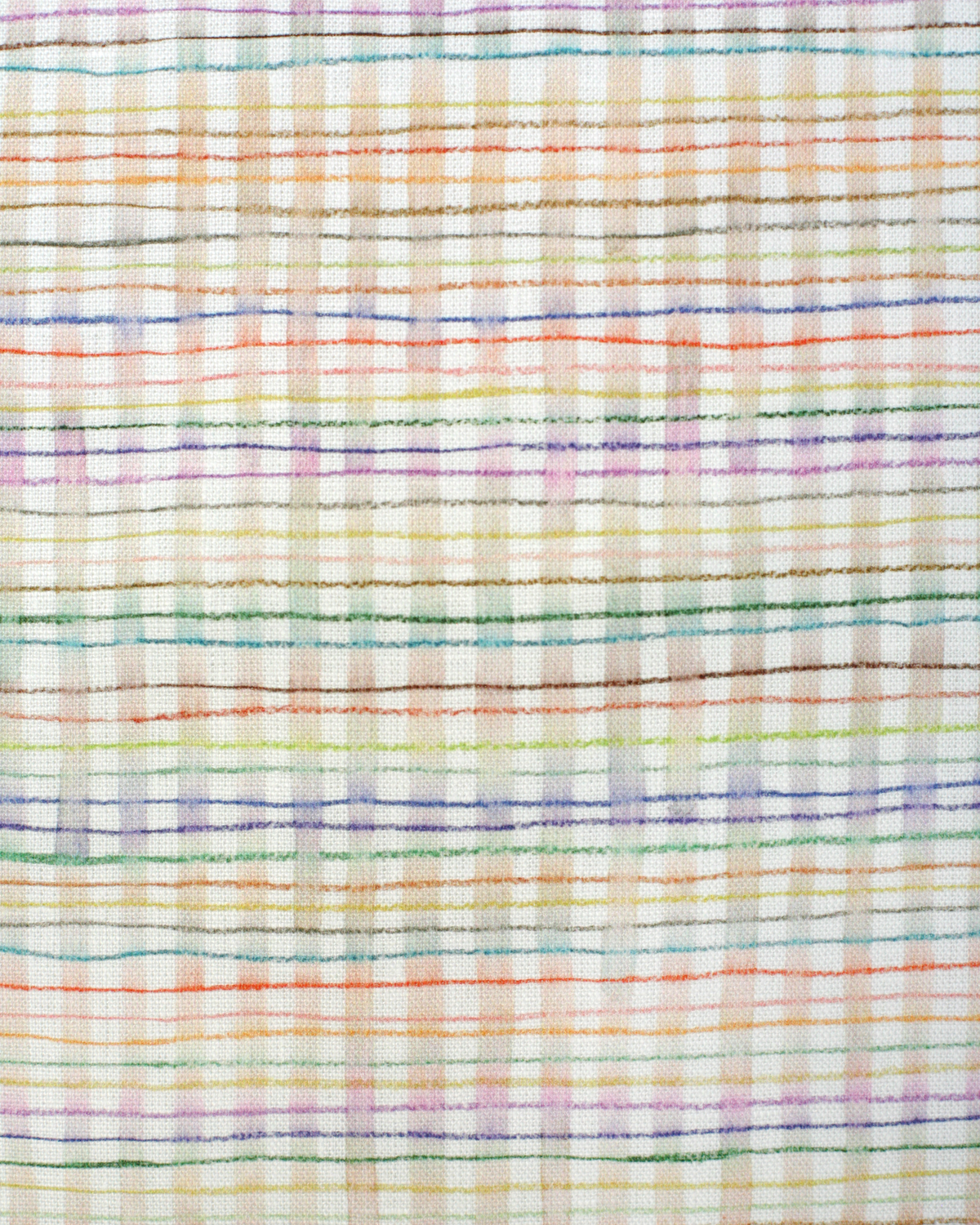 Picnic Fabric in Rainbow