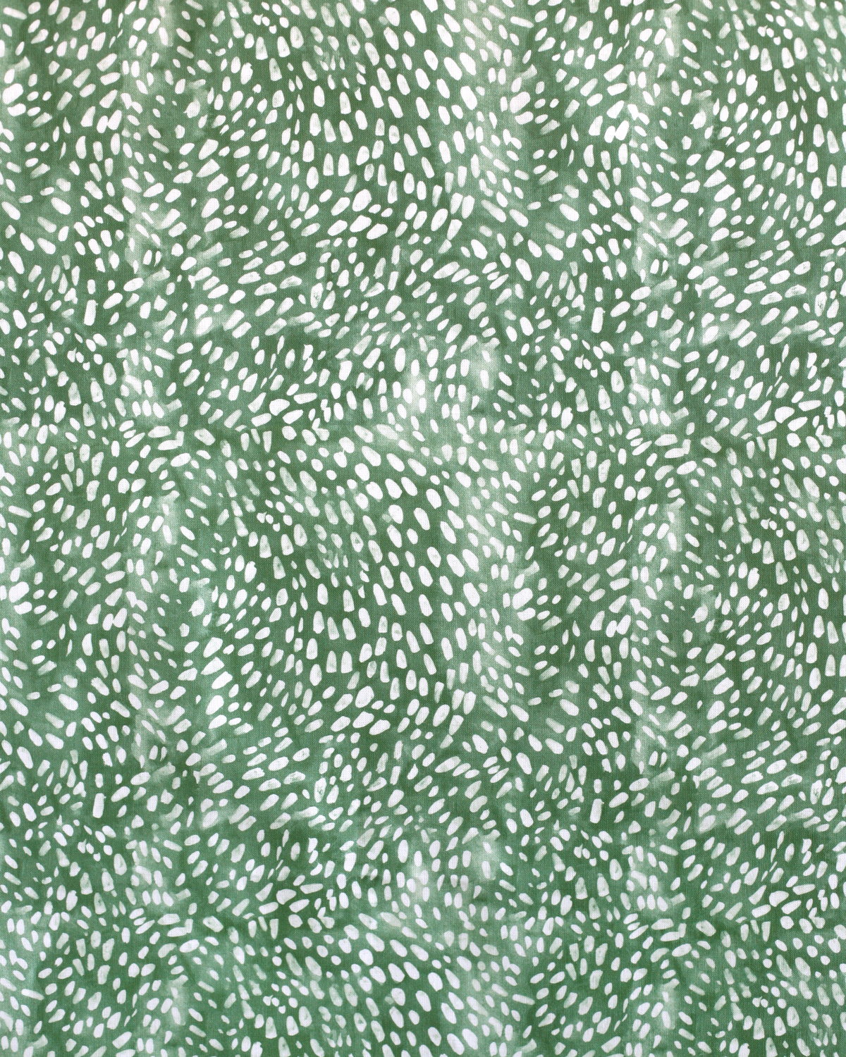 Speckled Fabric in Dark Green