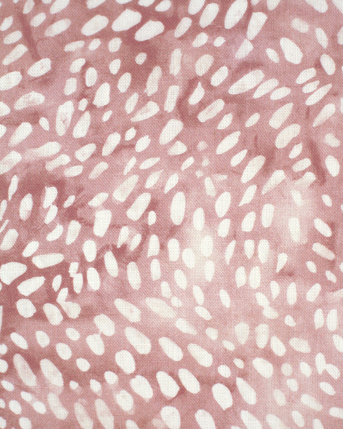 Speckled Fabric in Rose