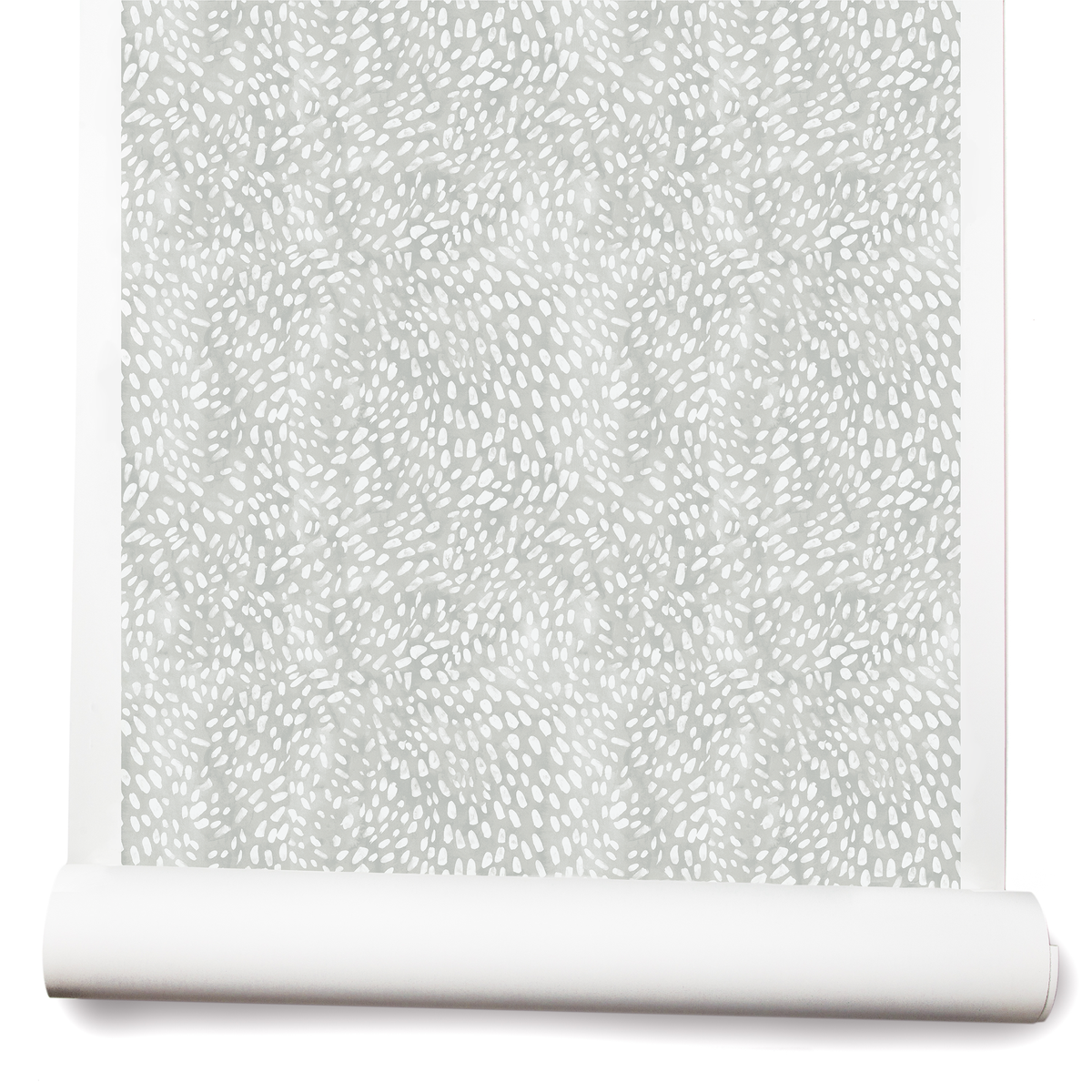 Speckled Wallpaper in Light Gray