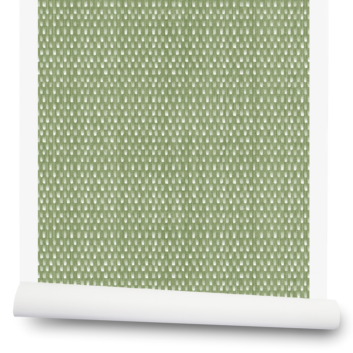 Starfall Wallpaper in Soft Green