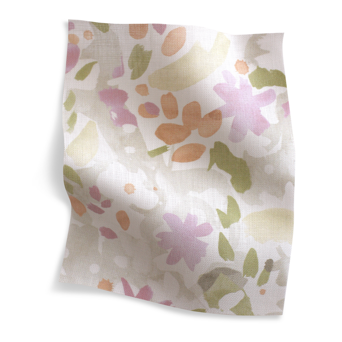 Wildflower Fabric in Pink/Green