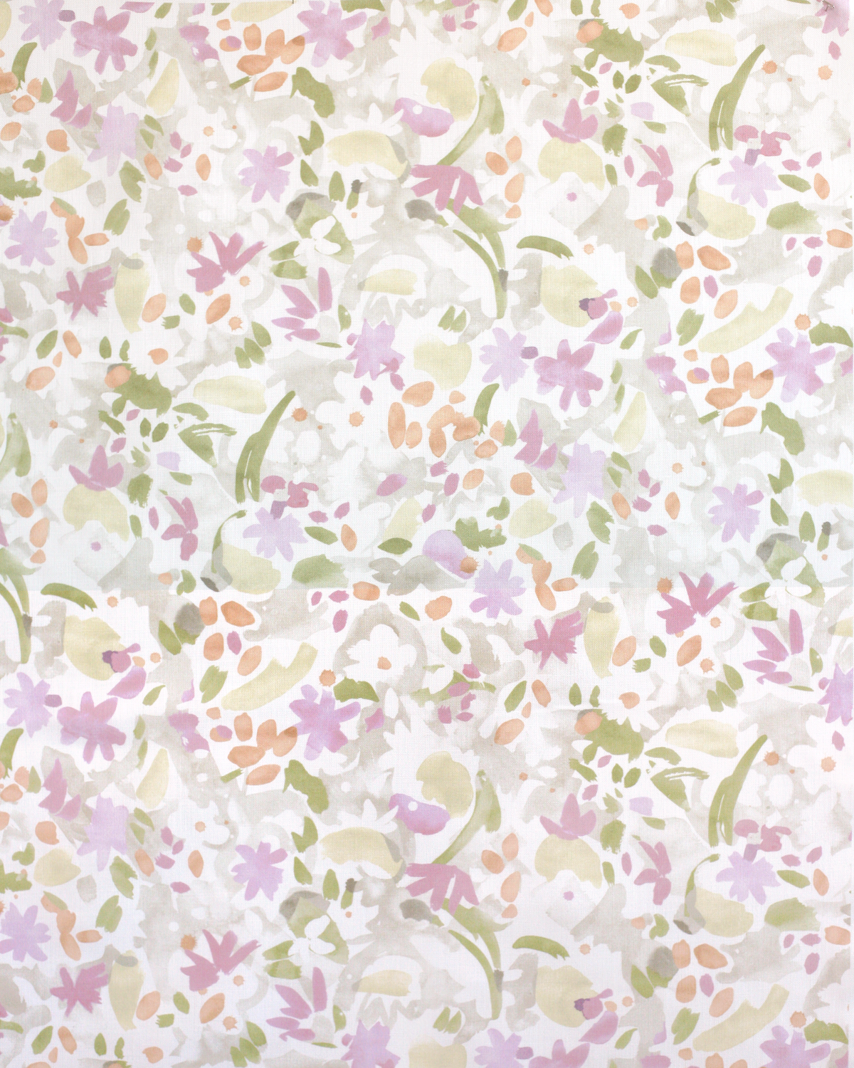 Wildflower Fabric in Pink/Green