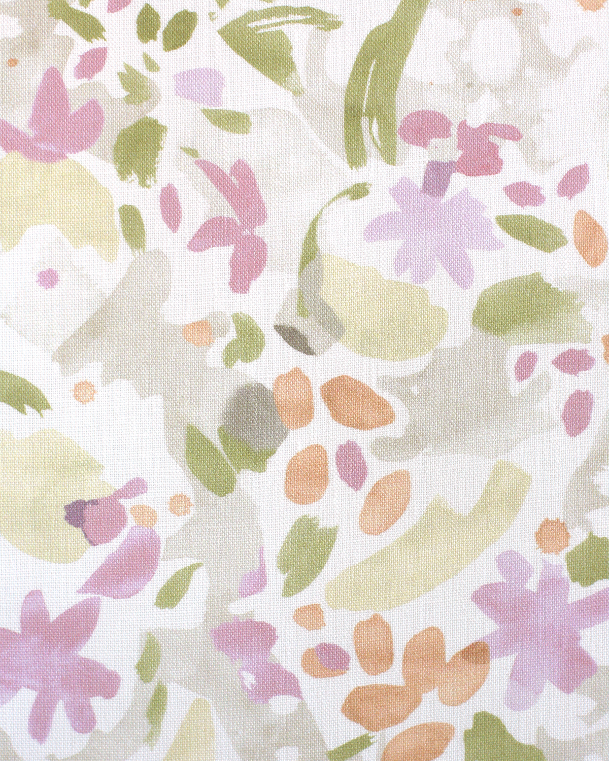 Wildflower Fabric in Pink/Green