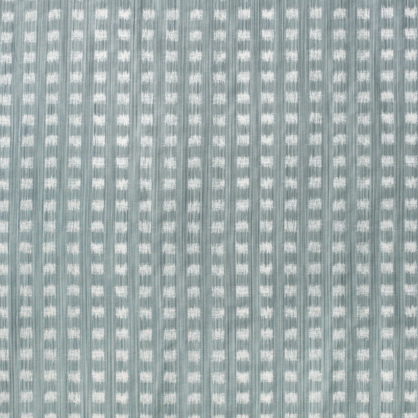 Gridded Ikat Fabric in Pale Marine