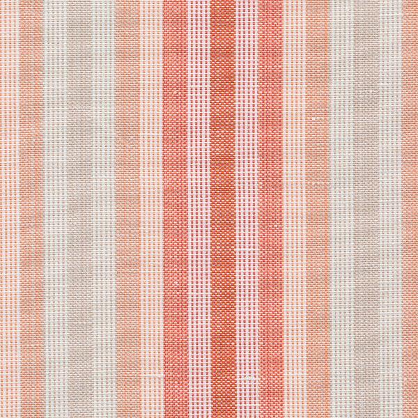 Ombré Stripe Fabric in Tangerine