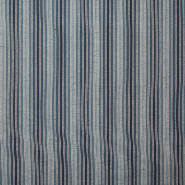 Ombré Stripe Fabric in Sea Blues