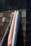 Sashiko Stitch Fabric in Pale Mist Image 5