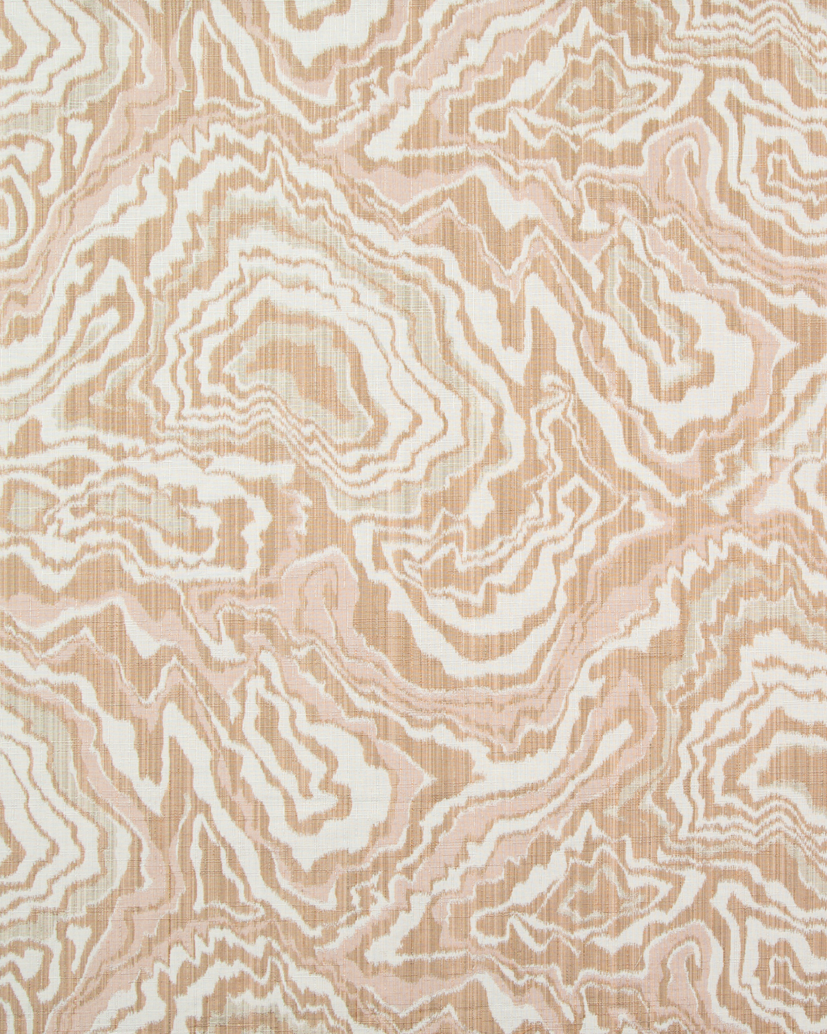 Marble Geode Fabric in Blushing Taupe
