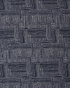 Sashiko Stitch Fabric in Navy Image 3