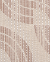 Sashiko Wave Fabric in Taupe Image 2