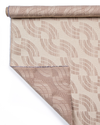 Sashiko Wave Fabric in Taupe Image 4