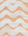 Tidal Wave Fabric in Peach Image 3