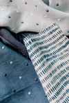 Dashes Fabric in Navy Image 11