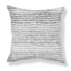 Dashes Pillow in Stone Gray Image 1