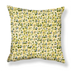 Floral Trellis Pillow in Yellow/Green Image 1