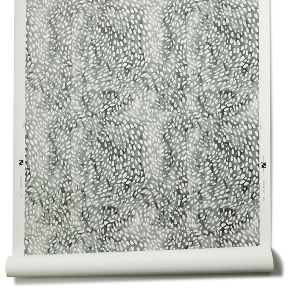 Speckled Wallpaper in Light Smoke