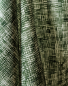 Hatchmarks Fabric in Forest Green Image 5