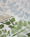 Leafy Vines Wallpaper in Light Blue Image 3